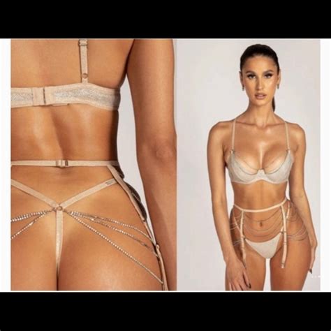 Meshki Intimates Sleepwear Meshki Katie Sparkle Lingerie Set