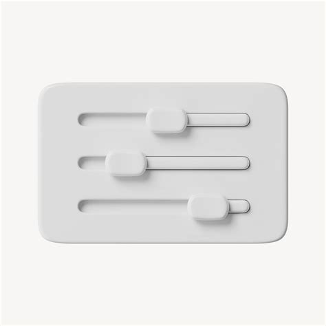 control panel adjustable bar premium psd rawpixel