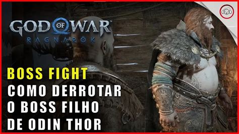 God Of War Ragnarok Como Derrotar O Boss Thor Super Dica