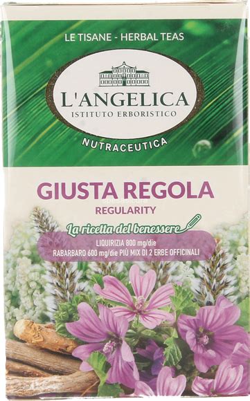 L ANGELICA TISANA GIUSTA REGOLA GR 40