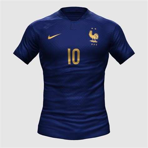 France Home World Cup 2022 Fifa 23 Kit Creator Showcase