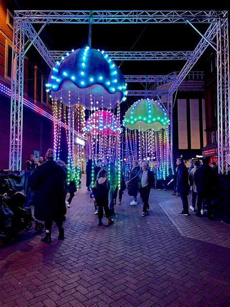 Medusae Lightpool Festival Blackpool Rhisiart Hincks Flickr