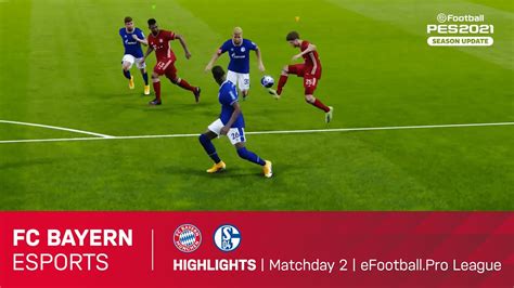 Highlights Fc Bayern Esports Schalke Matchday Efootball