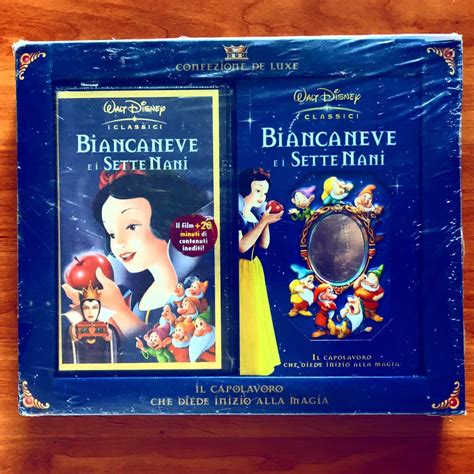 Biancaneve E I Sette Nani Vhs Ottobre Disney Tapes More