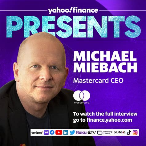 yahoo finance presents michael miebach mastercard ceo listen notes
