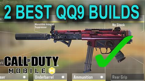 2 Best Qq9 Mp5 Gunsmith Builds In Cod Mobile Call Of Duty Mobile Youtube