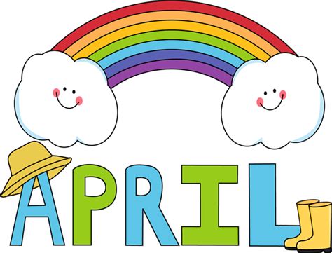 April Clipart and Images