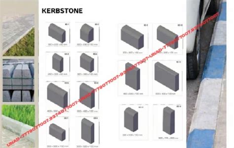 Concrete Kerbstone Dimensions X X Mm At Rs Piece In Surat