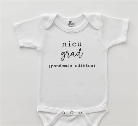 Nicu Grad Onesie Hospital Outfit Nicu Graduate Custom Etsy