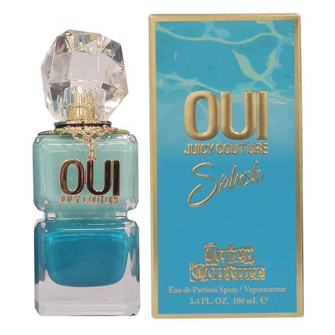 Juicy Couture Oui Splash Perfume 34 Oz 100 Ml Eau De Parfum Spray