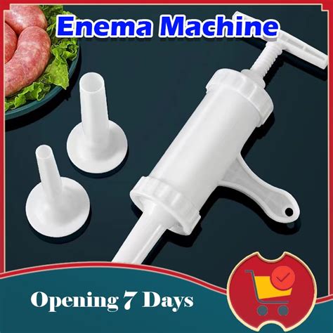 Manual Enema Maker Plastic Manual Sausage Filler Stuffer Machine