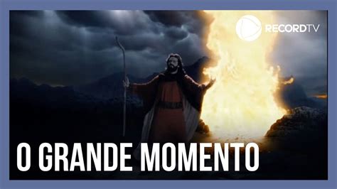 Vem A O Momento Mais Aguardado De Os Dez Mandamentos A Abertura Do