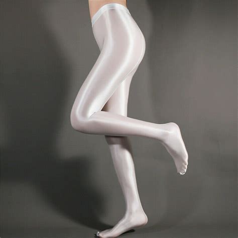 Plus Size Hochglanz Wetlook Strumpfhose Satin Gl Nzend Stockings Tights