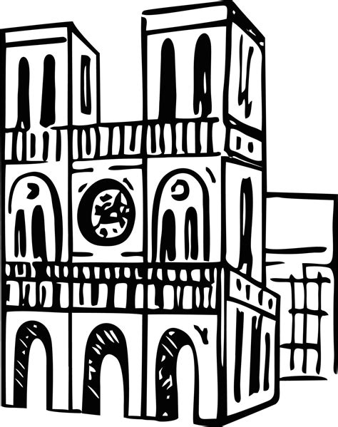 The Cathedral Of Notre Dame De Paris France 6873351 Vector Art At Vecteezy