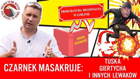 Czarnek masakruje Tuska Giertycha i innych lewaków YouTube