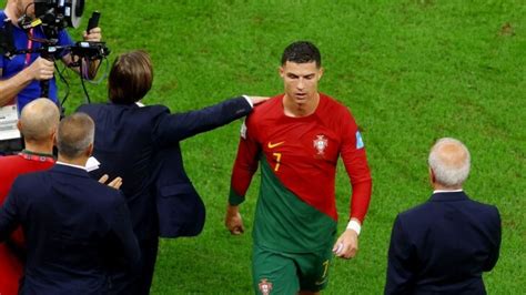 Cristiano Ronaldo Spotted Walking Down The Tunnel As Portugal Team