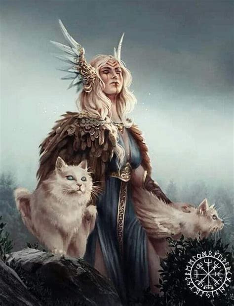 Freya Norse Goddess Art