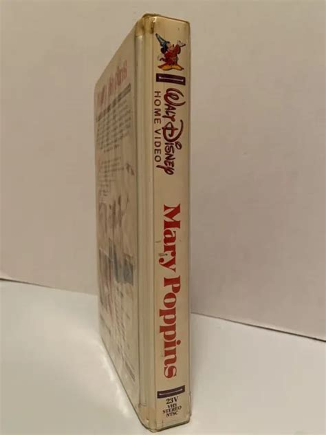 Mary Poppins Vhs S Walt Disney Home Video Clamshell V Stereo Eur