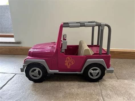 Our Generation My Way High Way 4x4 Pink Jeep For 46cm Dolks Childrens