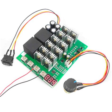 Regulator PWM obrotów silnika przód tył 10 55V 60A Sklep Opinie