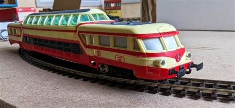 JOUEF HO Superbe Autorail Panoramique X 4203 SNCF Ref 852 Quasi