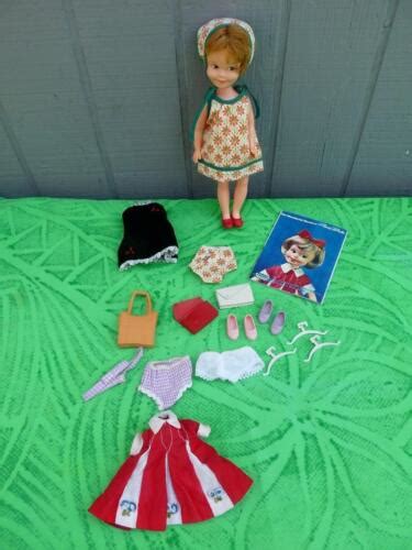 Vintage Deluxe Reading Penny Brite Doll Lot W Clothes Shoes Purses