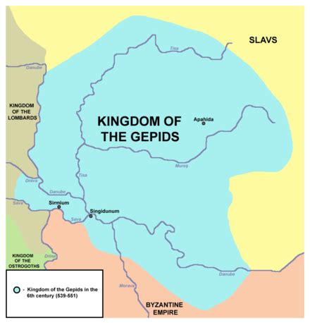 Gepidi - Wikipedia | Early middle ages, Byzantine empire, History