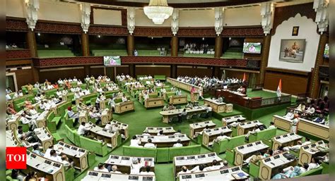 Crime Against Women Rajasthan Assembly Witnesses Ruckus Over Govts