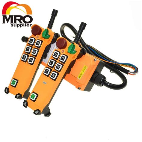 Obohos 6 Channel 1 Speed 2 Transmitters Hoist Crane Truck Radio Remote