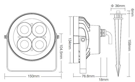 Miboxer Futc01 Rgb Cct Smart Led Garden Light User Manual