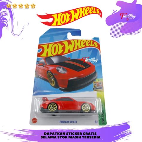 Merah Hot Wheels Porsche 911 Gt3 Red Hw Exotics Shopee Malaysia