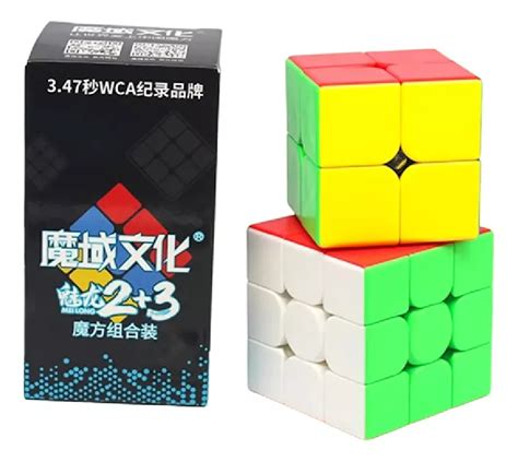 Ripley PACK SET 2 CUBOS 2X2 Y 3X3 MEILONG MOYU COLOR DE LA ESTRUCTURA