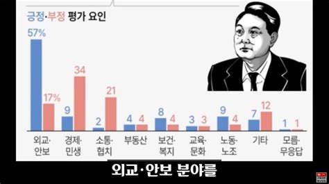 모닝컨설트 여론조사 尹지지율 긍정18 부정75