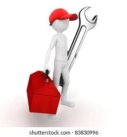 1,080 3d man toolbox Images, Stock Photos & Vectors | Shutterstock