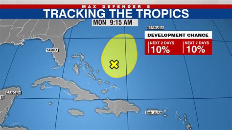 Nhc Tracking First Tropical Wave In Southwestern Atlantic Wfla