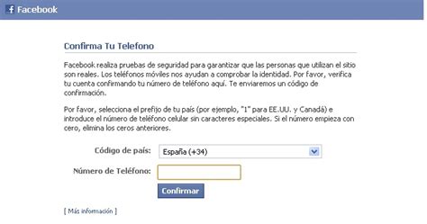 Facebook Y Yo Cómo Verificar Tu Cuenta De Facebook Mediante Sms