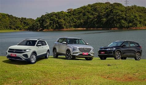 T Cross X Creta X Tracker O Que A Vers O Mais Barata De Cada Suv Oferece