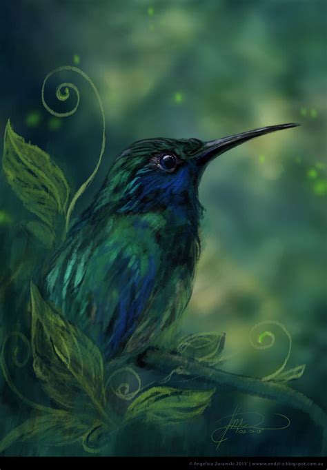 Hummingbirdv1 By Endzi Z On Deviantart