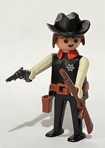 Playmobil Velho Oeste Trol Xerife Rifle Coldre E Espingarda Mercadolivre