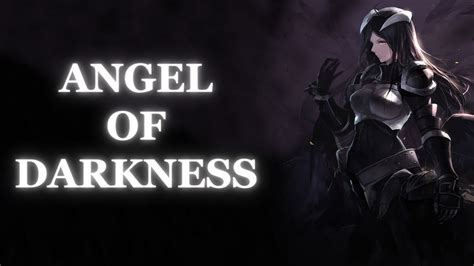 Nightcore Angel Of Darkness Lyrics Youtube