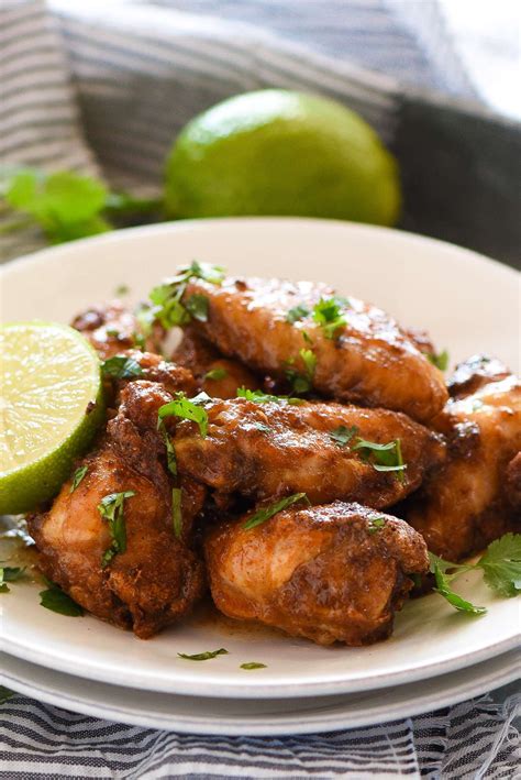 Honey Chipotle Crispy Baked Wings Recipe Spicy Dishes Baked Wings Crispy Honey Chipotle