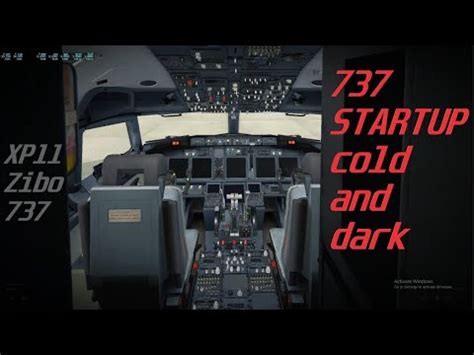 Boeing 737 FULL STARTUP From Cold And Dark To Ready For Taxiing X