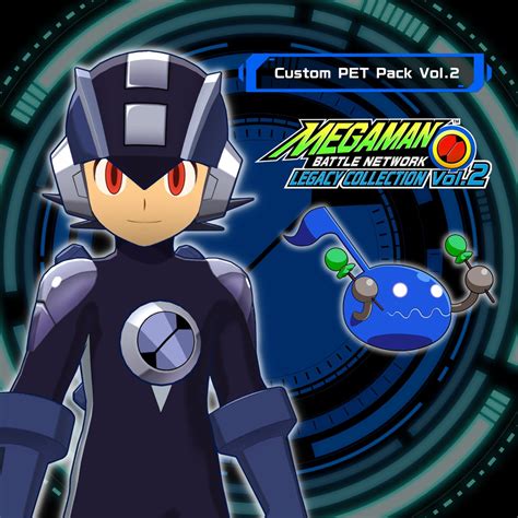 Mega Man Battle Network Legacy Collection Vol Custom Pet Pack Vol