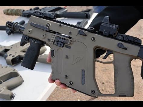 Kriss Vector Sub Machine Gun Mm At Media Day At The Range Youtube