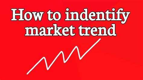 How To Identify Market Trends Market Trend Secret Youtube