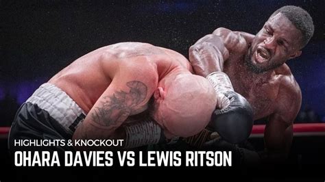 KNOCKOUT Ohara Davies Vs Lewis Ritson YouTube