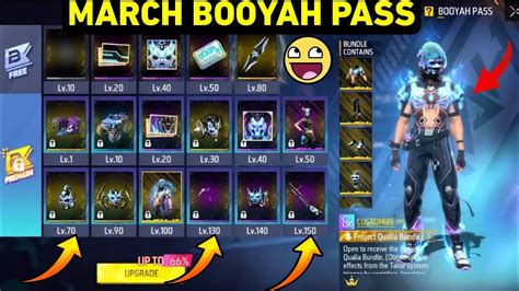 March Booyah Pass Free Fire Season Booyah Pass Free Fire