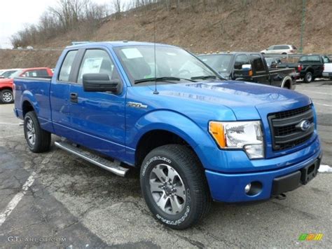 2013 Ford F150 Supercab Stx Blue 2013 Ford F150 Stx Supercab 4x4