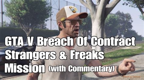 112 GTA V Breach Of Contract Strangers Freaks Mission Commentary