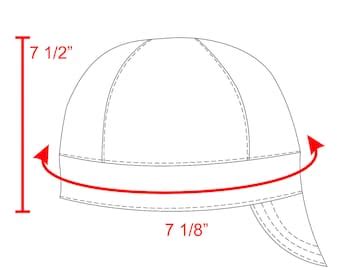 Welding Cap Size Chart Etsy